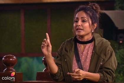 Bigg Boss ने हिना खान को अंग्रेजी में बात करने के लिए कहा तो उन्होंने मुंह बना लिया