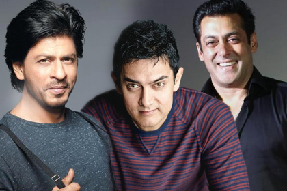 Shah Rukh khan Salman khan and Aamir khan