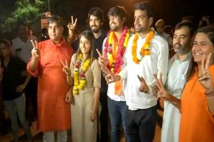 DUSU Election: NSUI का EVM खेल फेल, ABVP ने लहराया जीत का परचम