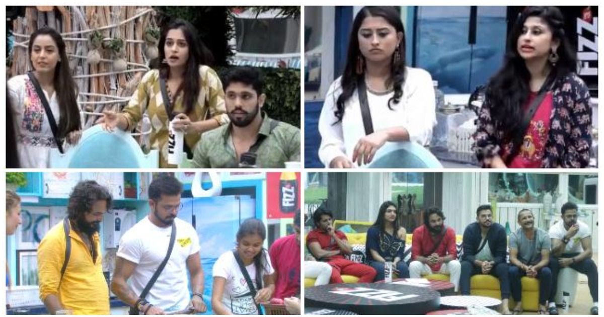 Bigg Boss Day 2: श्रीसंत पर घरवालों का भड़का गुस्सा, दीपिका ककर और खान बहनों में हुई जमकर लड़ाई