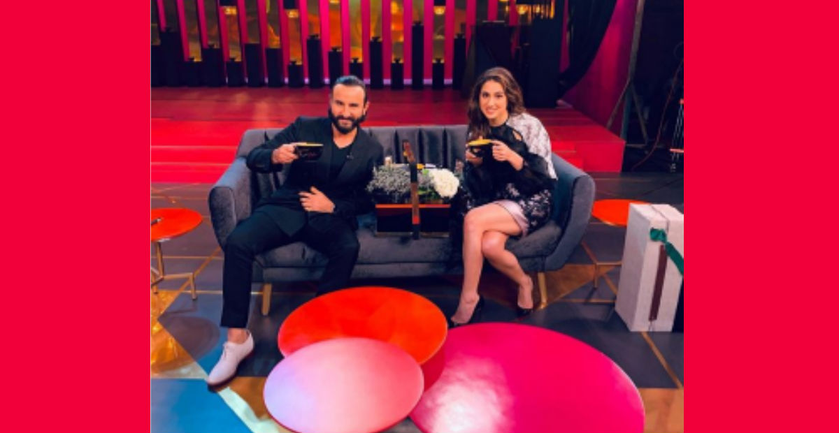 Koffee with Karan 6: बेटी के साथ पहले गेस्ट बने सैफ अली खान, करण जौहर ने ऐसे किया खुलासा