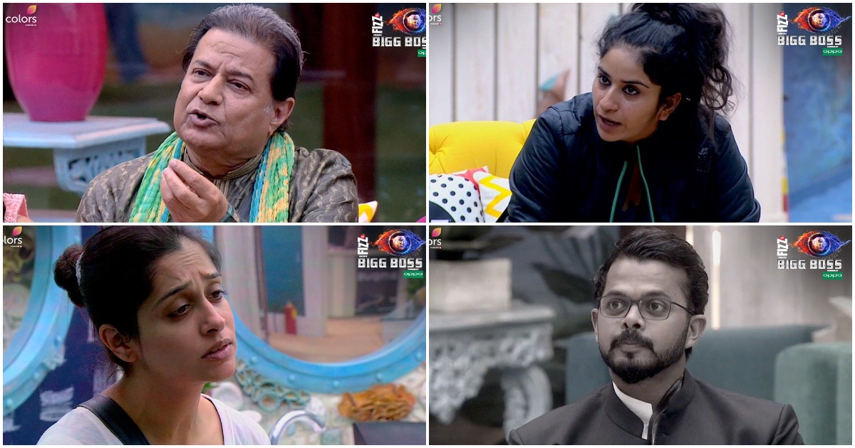 Bigg Boss 12  Weekend Ka Vaar: दीपिका ककर के सामने खुली श्रीसंत की पोल, सुरभि राणा और अनूप जलोटा में हुई तकरार