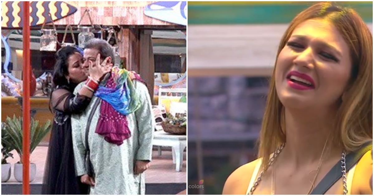 BIGG BOSS 12: भारती सिंह ने किया अनूप जलोटा को KISS, देखती रह गयी जसलीन