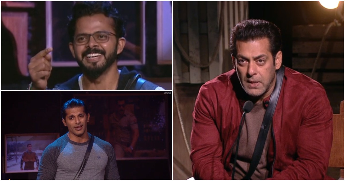 Bigg Boss 12: फिर सलमान खान ने की करणवीर की बेइज़्ज़ती, दीपिका ककर ने छोड़ा साथ तो श्रीसंत हँसे