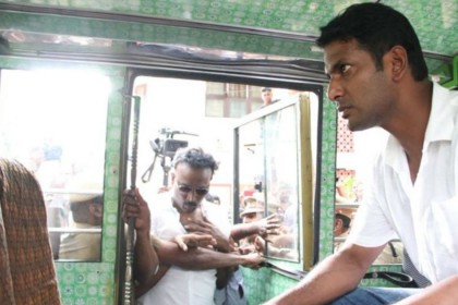 Actor filmmaker Vishal arrested in Chennai