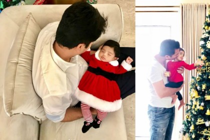 Asin shares daughter pics celebrating Christmas