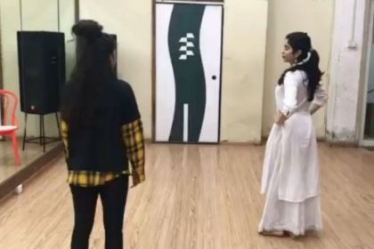 Janhvi Kapoor dance video viral