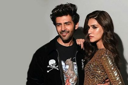 Kartik Aaryan and Kriti Sanon in Koffee With Karan Season 6 Karan Johar