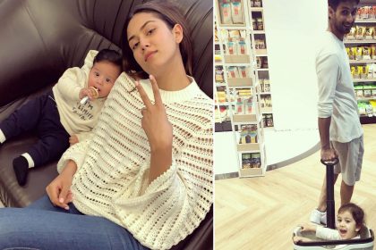 Mira Rajput Shahid Kapoor son Zain and daughter Misha