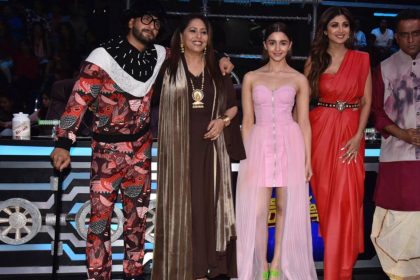 Ranveer Singh Alia Bhatt in Super Dancer