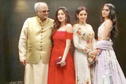 Sridevi death anniversary Janhvi Kapoor Khushi and Boney Kapoor