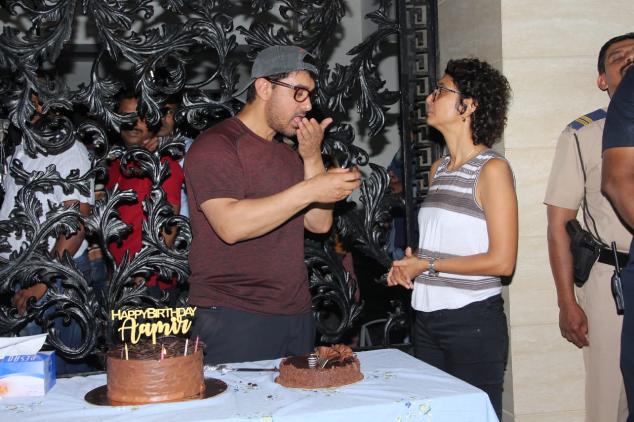 Aaamir Khan Birthday Party 9