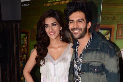 Kriti Sanon and Kartik Aaryan