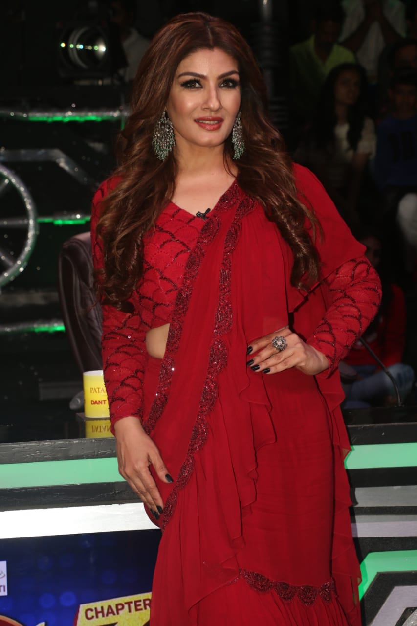 Raveena Tandon 2At Super Dancer Chapter 3