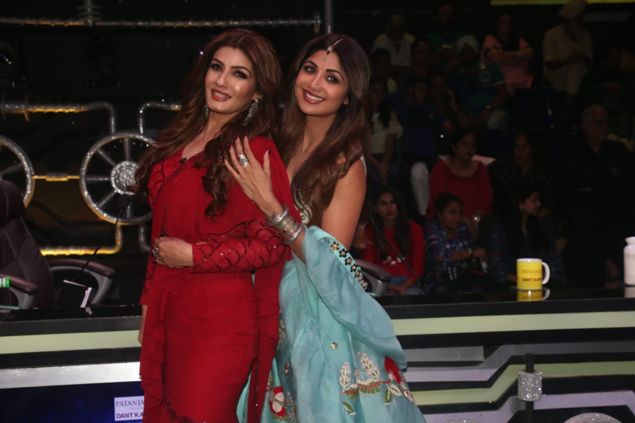 Raveena Tandon Shilpa Shetty