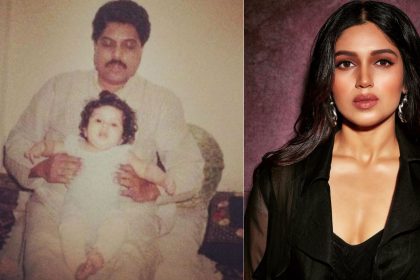 Bhumi Pednekar father satish pednekar birthday today actress wishes him instagram