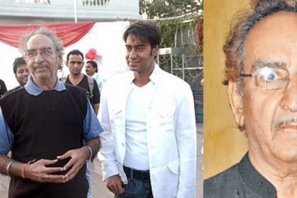 Ajay Devgn With Father Veeru Devgn