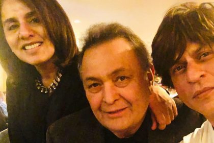 Neetu Kapoor, Rishi Kapoor And Shahrukh Khan