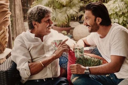 Ranveer Singh With Kapil Dev