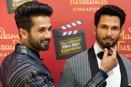 Shahid Kapoor wax statue Madame Tussauds Singapore Kabir Singh Film