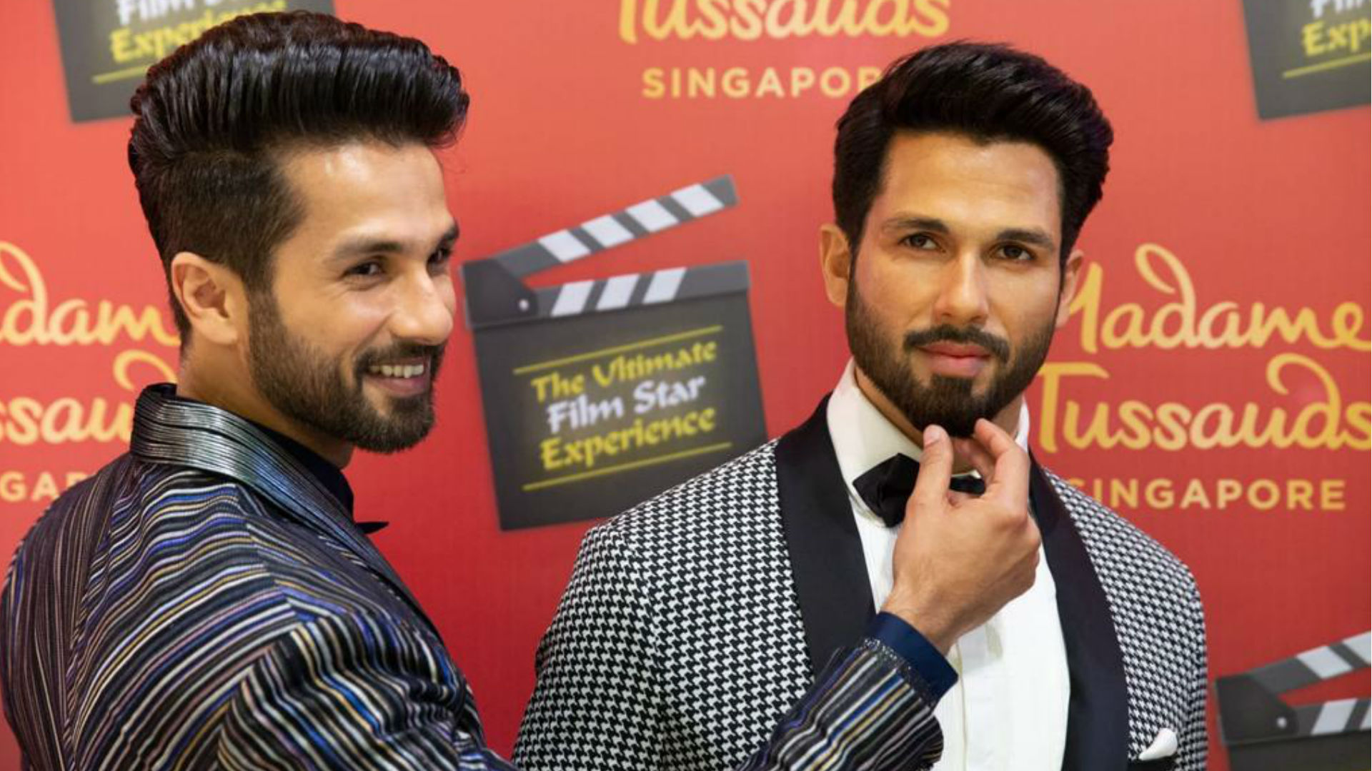 Shahid Kapoor Madame Tussauds: शाहिद कपूर भी पहुंचे मैडम तुसाद, अपने वैक्स स्टैच्यू से बोले- बाल संभाल मुन्ना