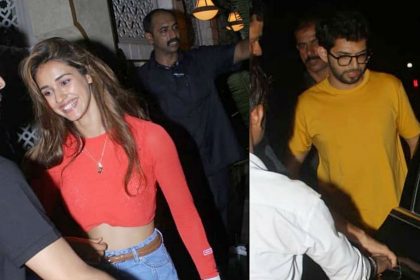 Disha Patani dinner Aditya Thackeray Tiger Shroff