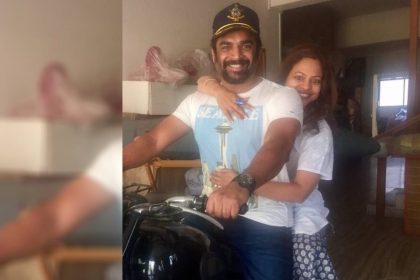 R Madhavan With Wife Sarita