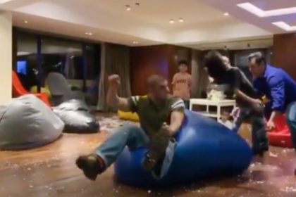 Salman Khan having fun with Sohail Khan son Yohan shares video on social media