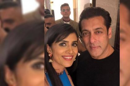 Sonali Kulkarni With Salman Khan