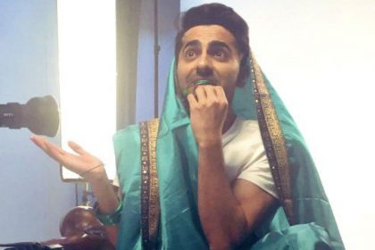 Ayushmann Khurrana Saree Twitter Dream Girl Movie