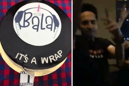 Bala movie wrap up party Ayushmann Khurrana Yami Gautam dance video viral