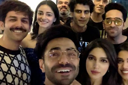 Bhumi Pednekar Birthday Ayushmann Khurrana Aparshakti Khurrana Pati Patni Aur Woh Movie Kartik Aaryan Ananya Pandey