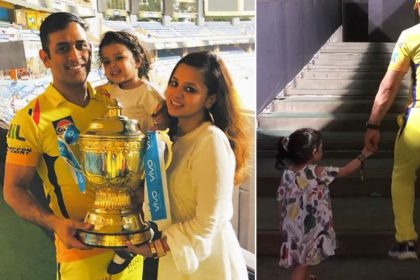 Mahendra Singh Dhoni Birthday MS Dhoni bonding with daughter Ziva Dhoni video Sakshi Dhoni