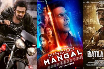 Mission Mangal Batla House Saaho Akshay Kumar Prabhas John Abraham