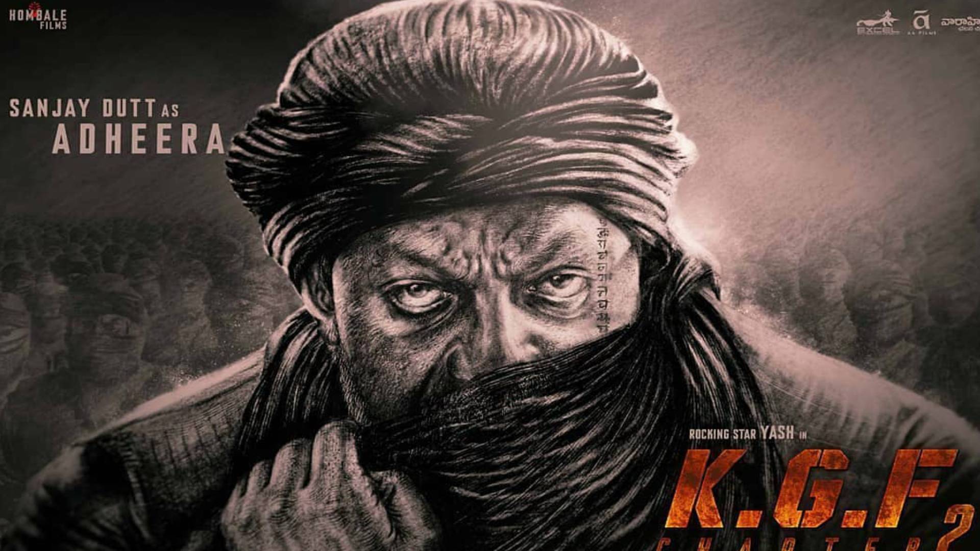 KGF Chapter 2: संजय दत्त निभाएंगे अधीरा का किरदार, पोस्टर में दिखा बॉलीवुड के खलनायक का धांसू लुक