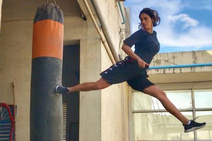 Disha Patani stunt