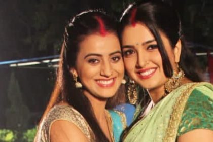 Akshara Singh and (Aamrapali Dubey