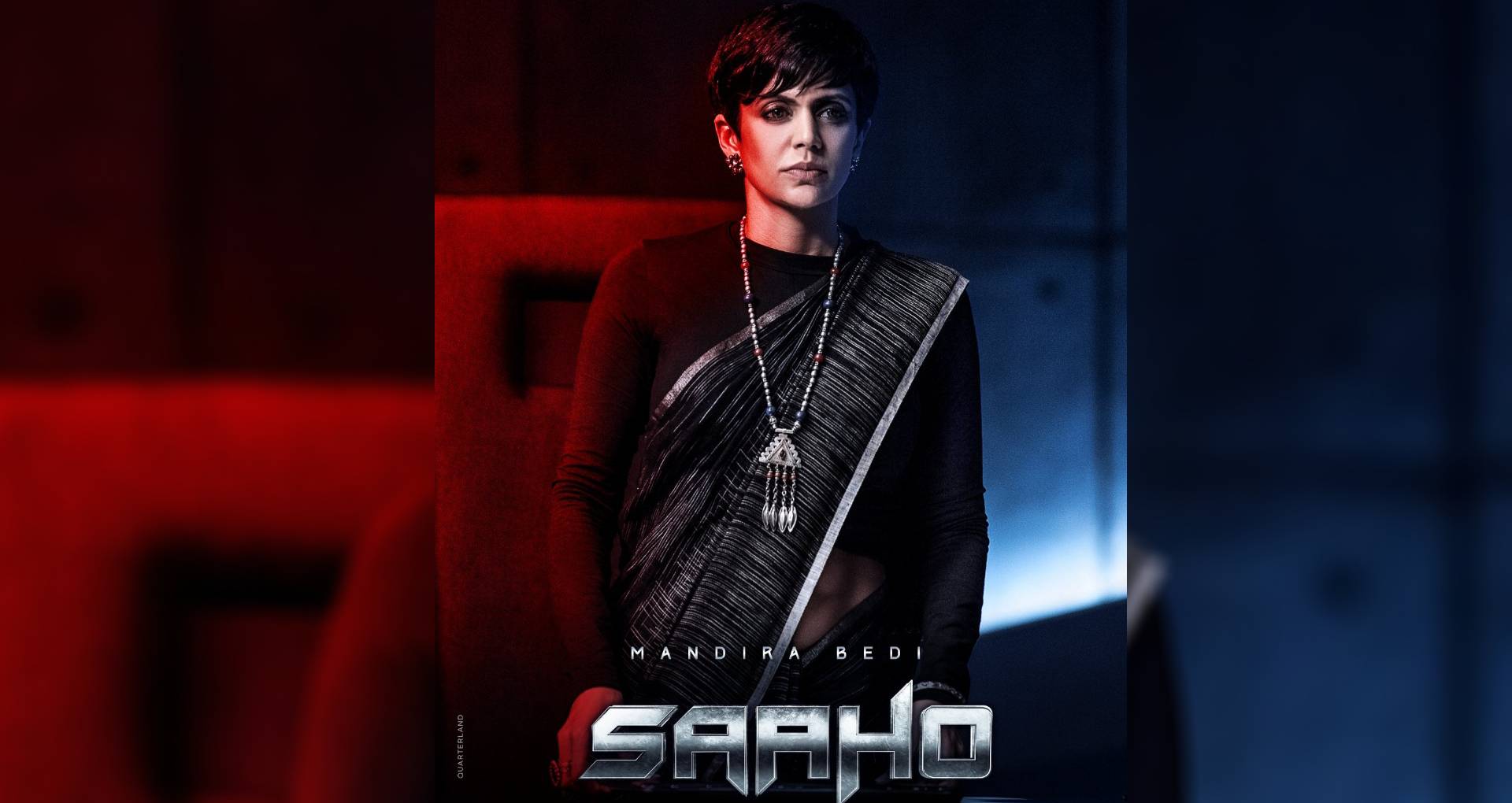 Saaho Poster: फिल्म साहो का फिर लॉन्च हुआ नया पोस्टर, कातिलाना अंदाज में दिखा मंदिरा बेदी का लुक