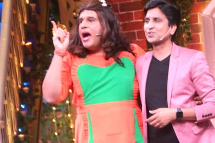 Kumar Vishwas with Krushna Abhishek