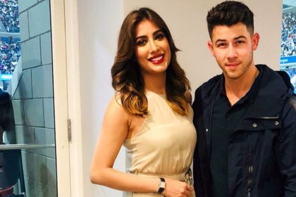 Mehwish Hayat With Nick Jonas