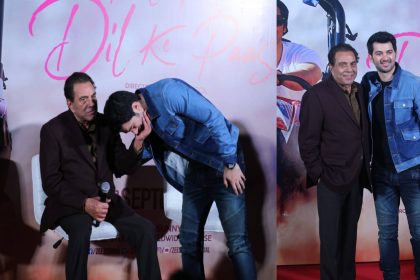 Dharmendra launches pal pal dil ke pass trailer