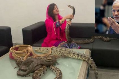 Pakistani singer Rabi Pirzada gave death threat to PM Narendra Modi by poisonous snake Jammu Kashmir Article 370