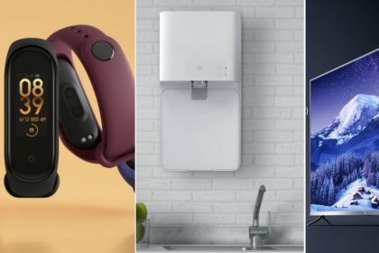 Xiaomi launched smart tv Mi Band Water Purifier Sound bar Motion Activated Night Light price availability