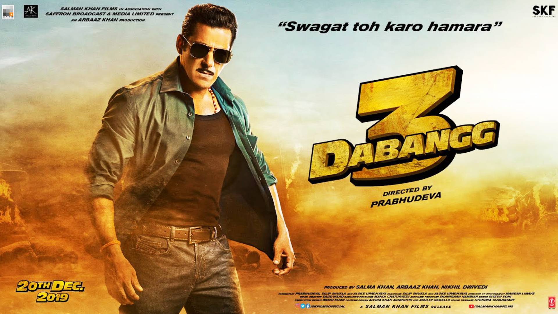 Dabangg 3: फिल्म का टाइटल ट्रैक ‘हुड हुड दबंग’ ऑडियो वर्जन में लॉन्च, सलमान खान ने इस अंदाज में किया शेयर