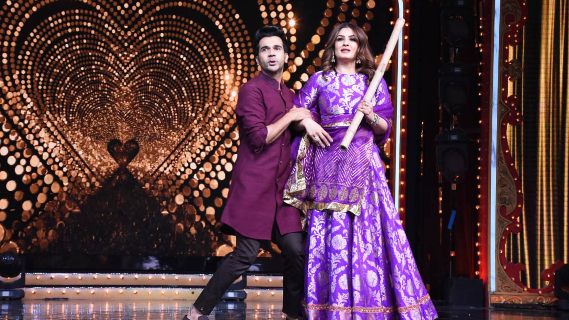 Nach Baliye 9: राजकुमार राव ने रवीना टंडन संग लगाए ठुमके, अंदाज अपना अपना के इस गाने को किया रिक्रिएट