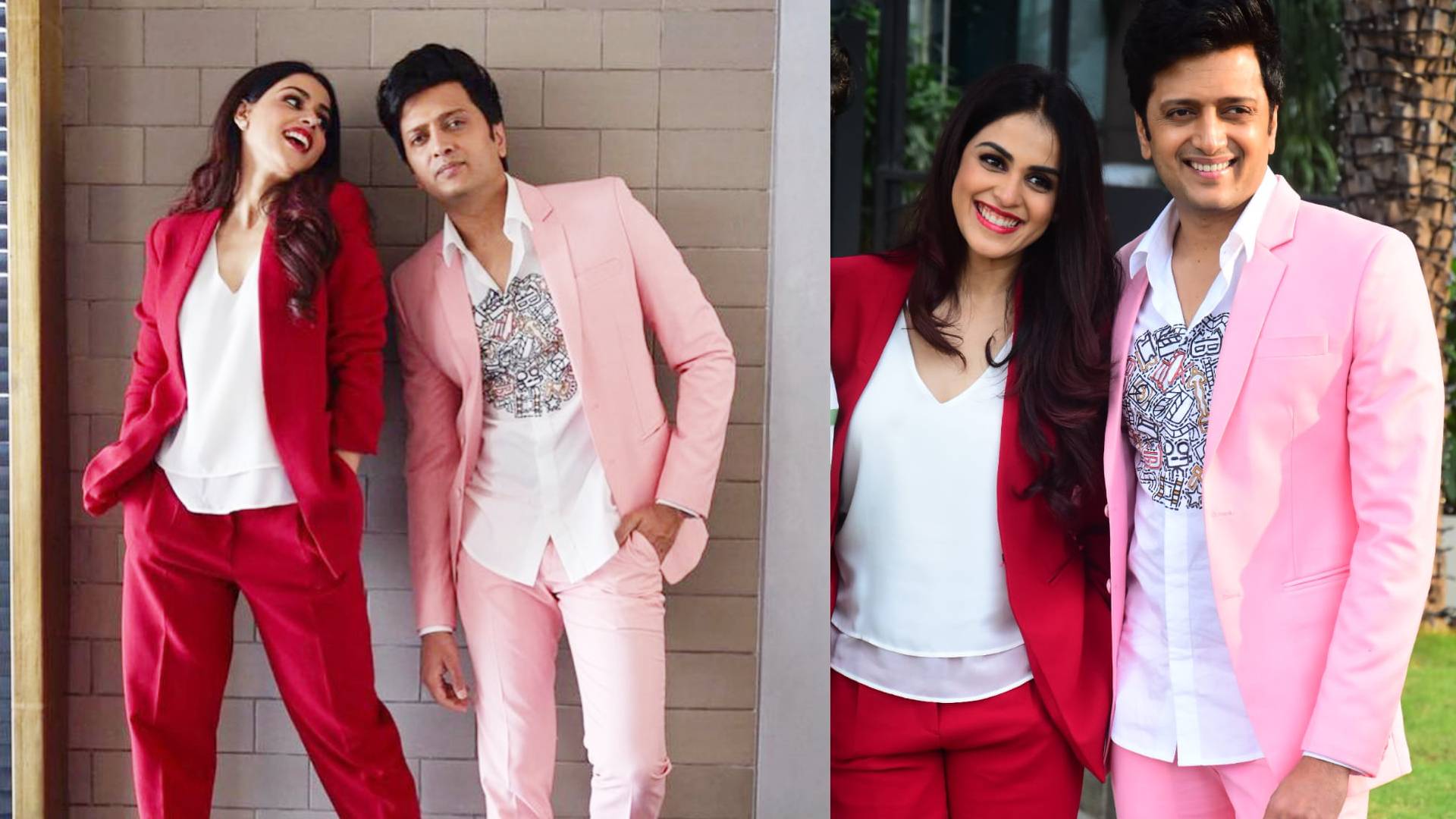 Riteish Deshmukh and Genelia D'Souza