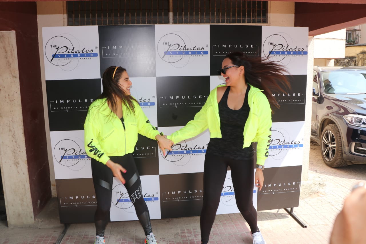 Sara and sonakshi