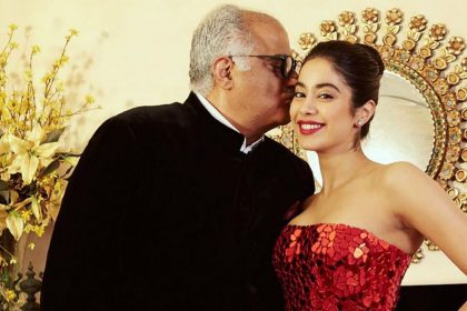 Boney Kapoor , Janhvi Kapoor