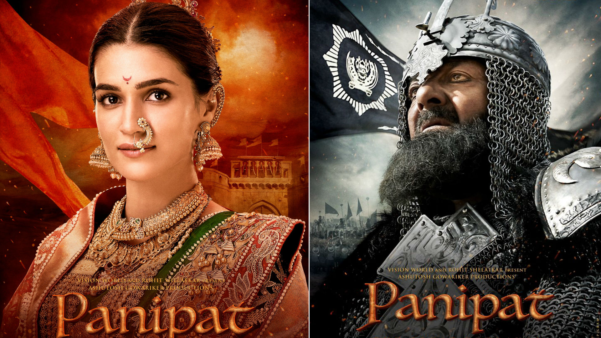 Panipat Movie: अहमद शाह अब्दाली और पार्वती बाई का फर्स्ट लुक आउट, संजय दत्त ने तस्वीरें शेयर कर लिखा…?