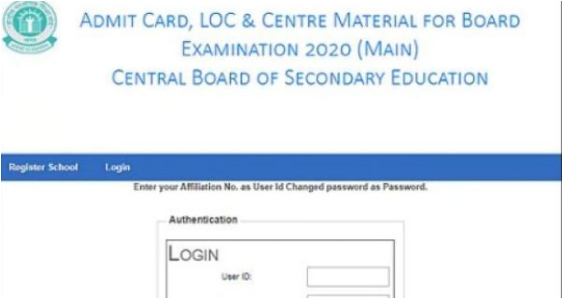 cbse admit card 2013 class 12th